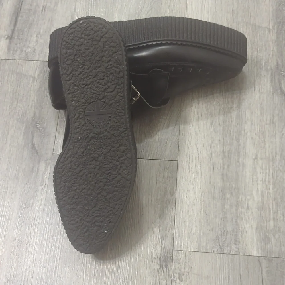 Underground. England Black Leather Apollo Creepers - Picture 8 of 11